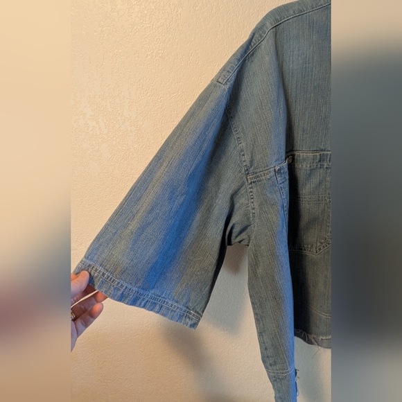 MUKA Jeans Denim Button-Up Jacket - Picture 5 of 9